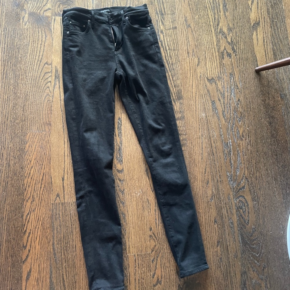 Citizen of Humanity Mid Rise Rocket- black 25 - Picture 2 of 6